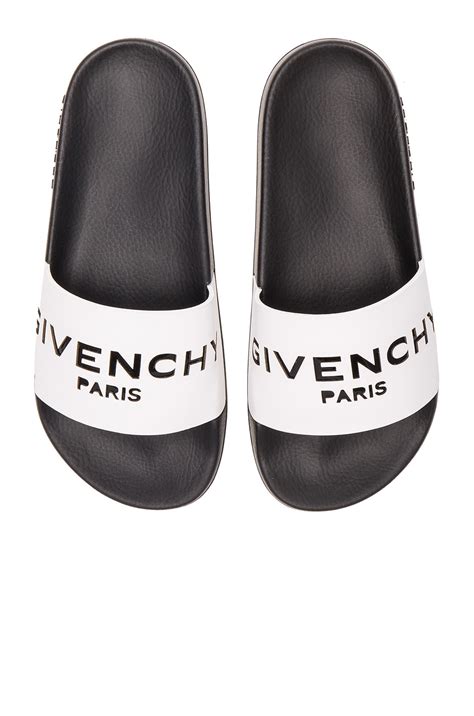 givenchy slides shoes|givenchy slides white and black.